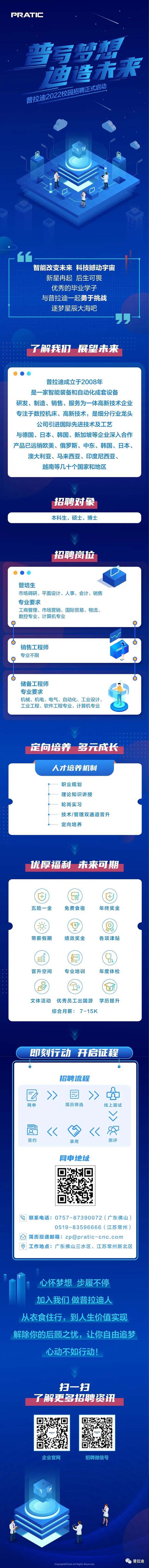 “普”寫夢(mèng)想，“迪”造未來，普拉迪2022校園招聘正式啟動(dòng)